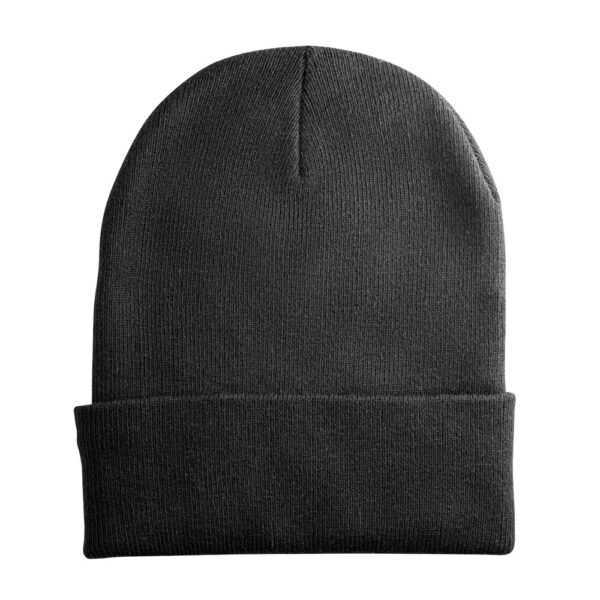 CARL. Recycled polyester (100% rPET) double-layered soft knit unisex beanie