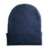 CARL. Recycled polyester (100% rPET) double-layered soft knit unisex beanie