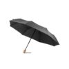 99040_103 RIVER. Telescopic umbrella in 190T recycled polyester (100% rPET) pongee with automatic opening and closing