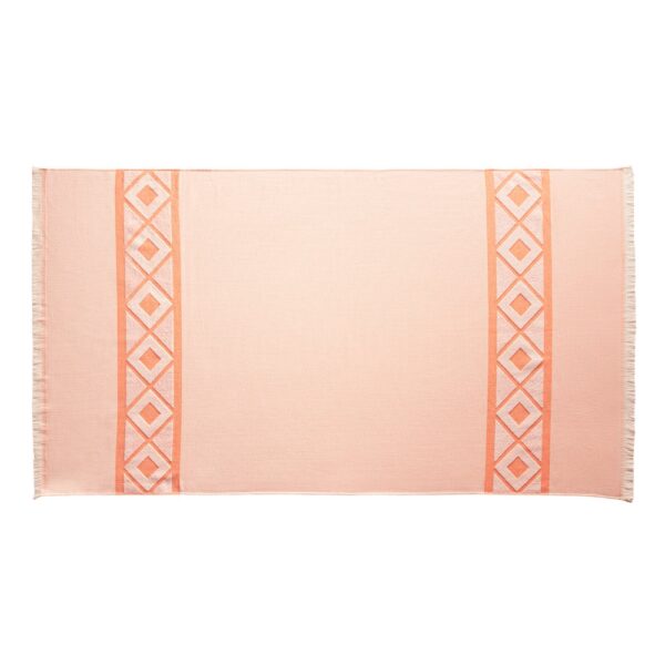 MALEK. Multifunctional bath towel (350g/m²) made of light and resistant cotton (85%) and recycled cotton (15%)