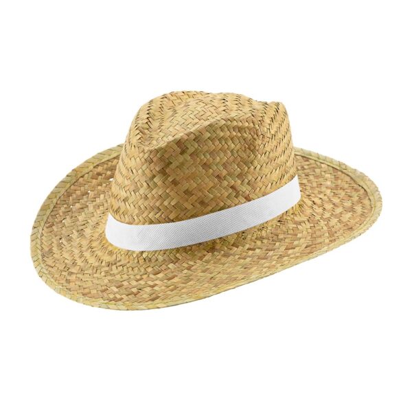 JEAN POLI. Natural straw hat