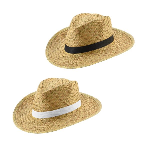 JEAN POLI. Natural straw hat