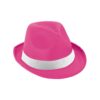 99086_102 MANOLO POLI. Hat in PP with white polyester ribbon