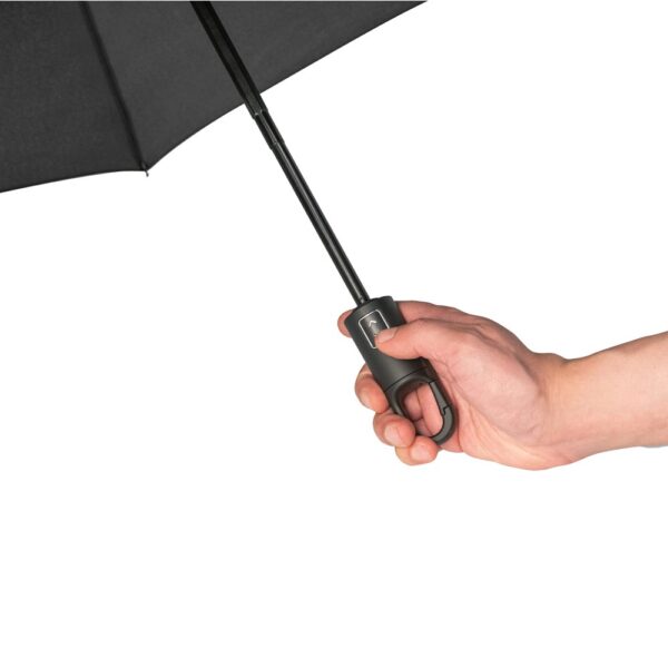 99095_103-e GUSTAVO. Recycled polyester (100% rPET) 190T pongee umbrella with automatic opening and closing