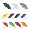 99116_set PATTI. 190T polyester umbrella with automatic opening