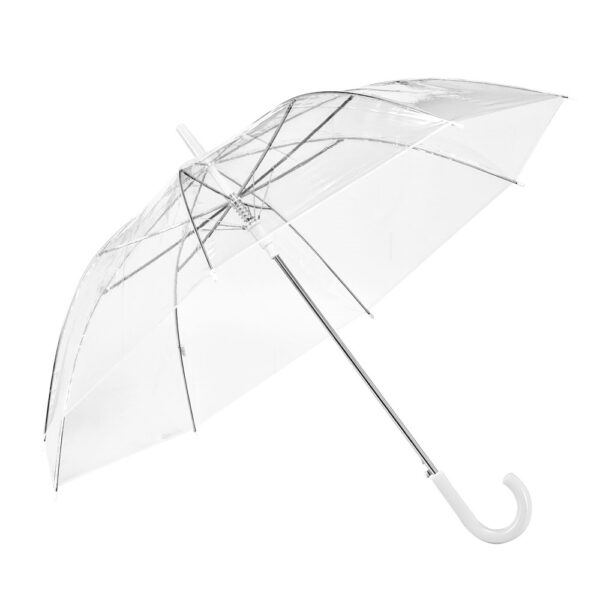 99143_106 NICHOLAS. Transparent POE umbrella with automatic opening