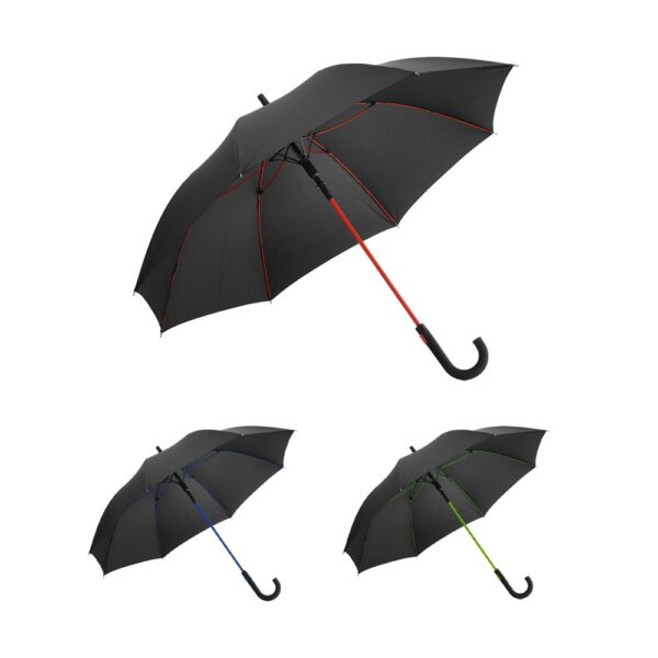 ALBERTA. Polyester umbrella with automatic opening