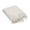 99166_131 COMFY. Blanket in recycled polyester (100% rPET) (300 g/m²), with a mohair feel
