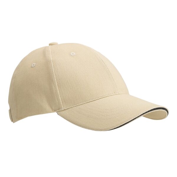 CHRISTOPHE. 100% cotton sandwich cap (260 g/m²)