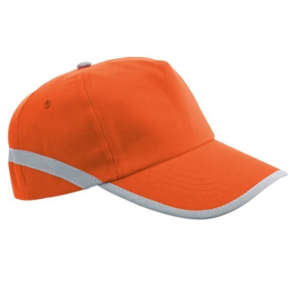 99418_128 JONES. Polyester cap with reflective elements