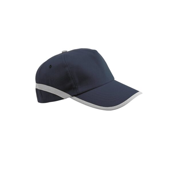 JONES. Polyester cap with reflective elements