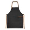 VESPER. 100% cotton canvas apron (300 g/m²) with metal details