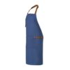 VESPER. 100% cotton canvas apron (300 g/m²) with metal details