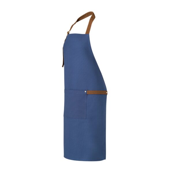VESPER. 100% cotton canvas apron (300 g/m²) with metal details