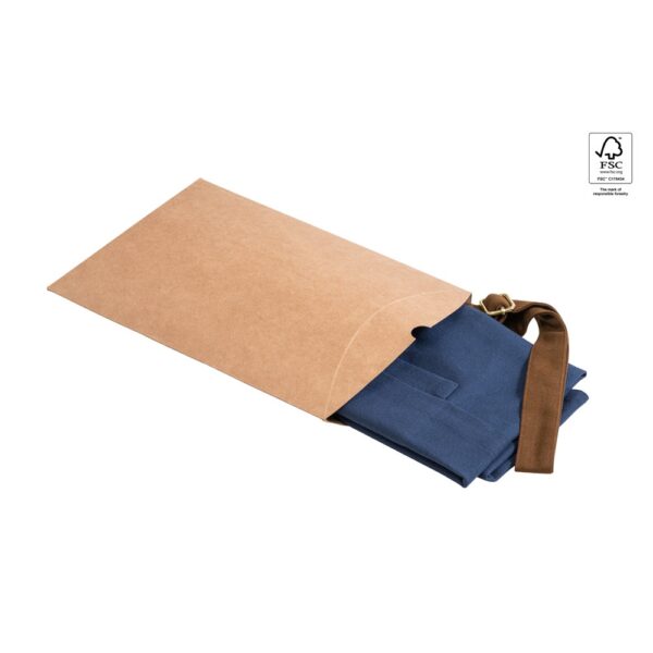 VESPER. 100% cotton canvas apron (300 g/m²) with metal details