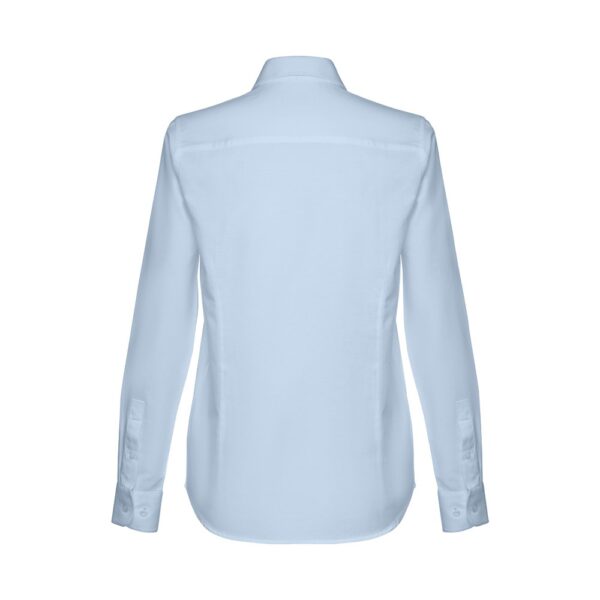 THC TOKYO WOMEN II. Women's long-sleeved oxford shirt with pearl coloured buttons