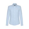 THC TOKYO WOMEN II. Women's long-sleeved oxford shirt with pearl coloured buttons