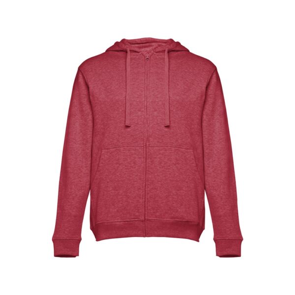 THC AMSTERDAM II. Men's hoodie in cotton and polyester with full zip