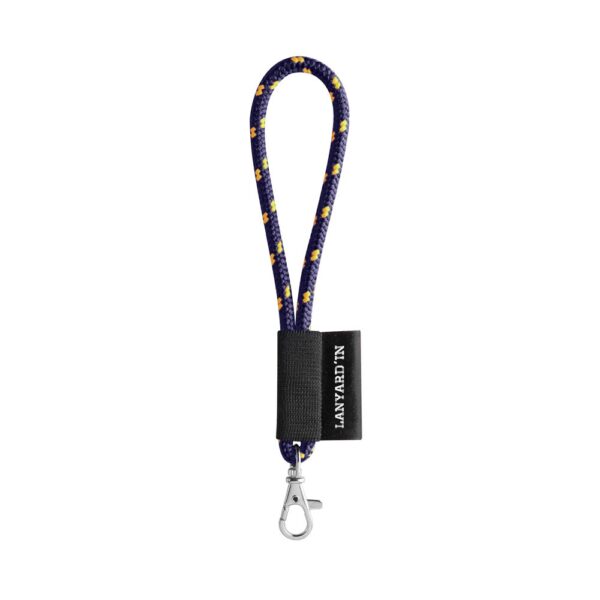 14001_377 SET Lanyard NAUTIC Short (Ø 5 mm) with Hook Trigger Snap 9 mm