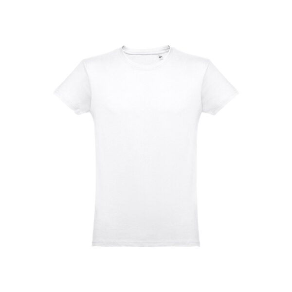 30101_106 THC LUANDA WH. Men's tubular cotton T-shirt. White