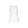 THC TIRANA WH. Women's sleeveless cotton T-shirt. White