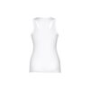 THC TIRANA WH. Women's sleeveless cotton T-shirt. White