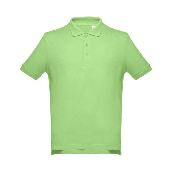 THC ADAM. Men's short-sleeved cotton polo shirt