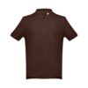 THC ADAM. Men's short-sleeved cotton polo shirt