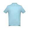 THC ADAM. Men's short-sleeved cotton polo shirt