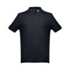 THC ADAM. Men's short-sleeved cotton polo shirt