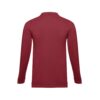 THC BERN. Men's long-sleeved 100% cotton piqué polo shirt with removable label