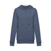 THC AMSTERDAM WOMEN. Women's hoodie in cotton and polyester with full zip