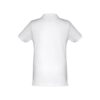 THC ADAM KIDS WH. Kids short-sleeved 100% cotton piqué polo shirt unisex). White