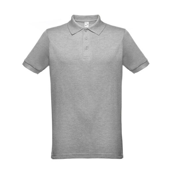 THC BERLIN. Men's short-sleeved polo shirt