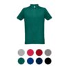 THC BERLIN. Men's short-sleeved polo shirt