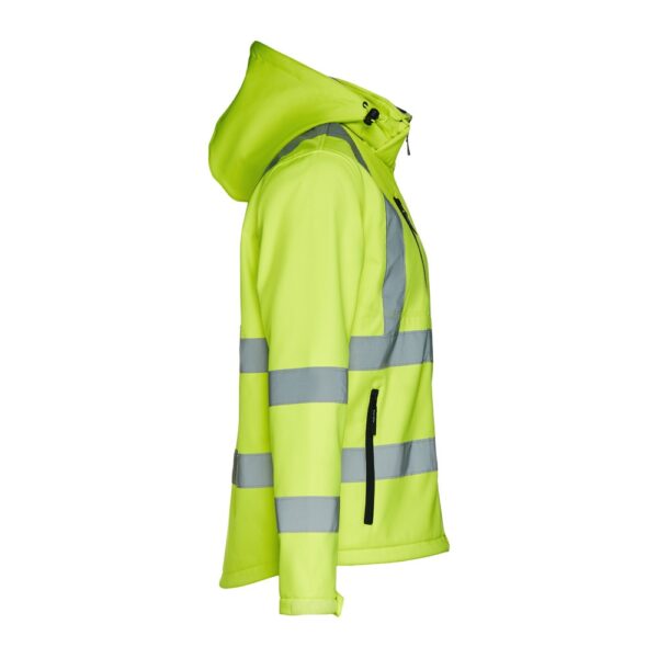 THC ZAGREB WORK. High-visibility softshell jacket (unisex, class 111)