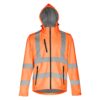 THC ZAGREB WORK. High-visibility softshell jacket (unisex, class 111)