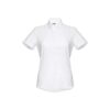 THC LONDON WOMEN WH. Women's short-sleeved oxford shirt. White