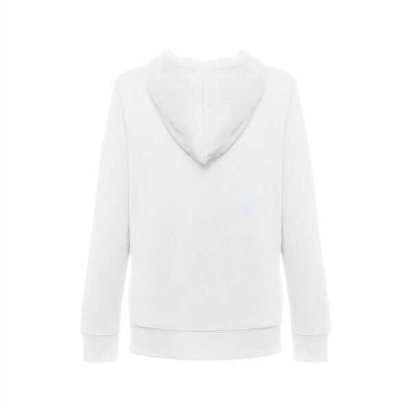 THC AMSTERDAM WOMEN WH. Women's hooded full zipped sweatshirt