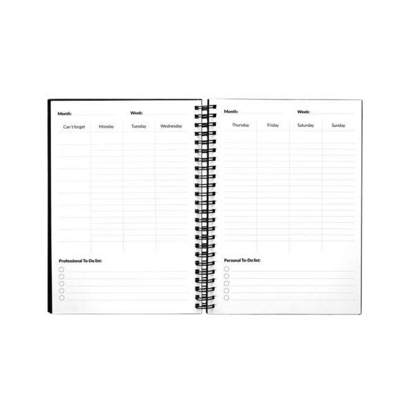 STARTER KIT INFINITE PLANNER A5. Set includes an A5"infinite Diary", cleaning kit, marker and marker holder