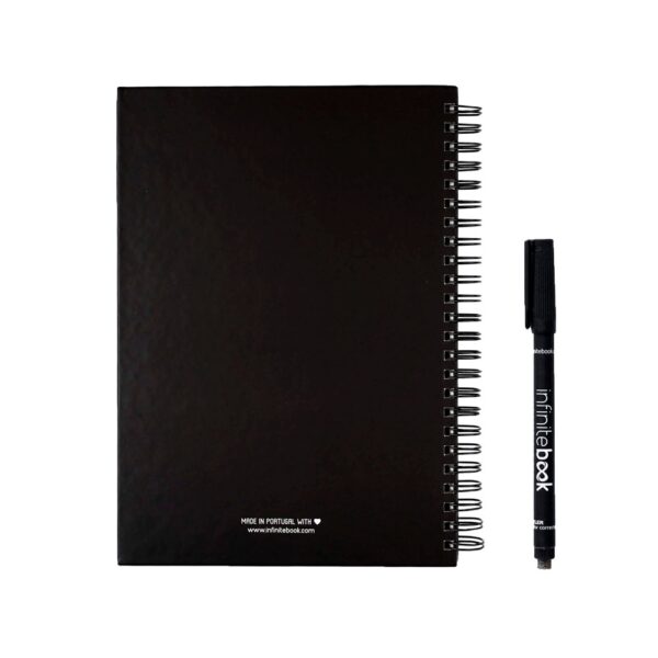 STARTER KIT INFINITEBOOK A5. Set includes an A5 "Infinitebook", cleaning kit, marker and marker holder