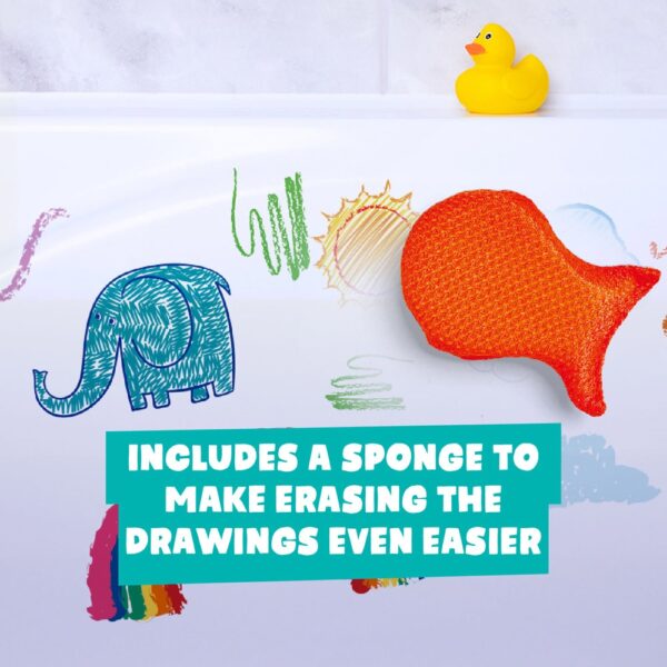 BATH CRAYONS. Educational toys for children