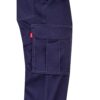VL LUGH. Multi-pocket stretch trousers (240g/m²) in cotton (46%), EME (38%) and polyester (16%)