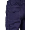 VL LUGH. Multi-pocket stretch trousers (240g/m²) in cotton (46%), EME (38%) and polyester (16%)