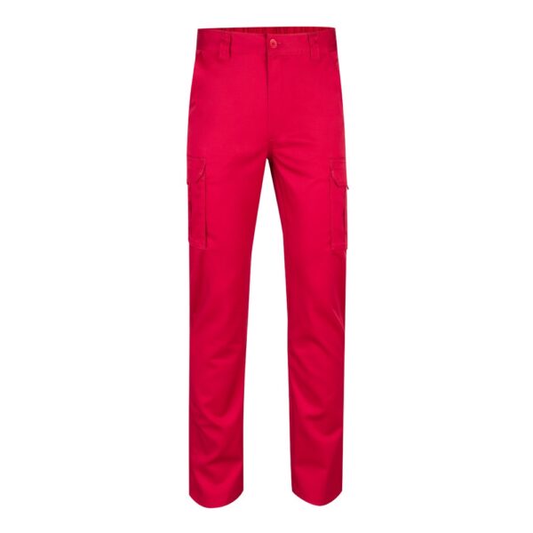 VL LUGH. Multi-pocket stretch trousers (240g/m²) in cotton (46%), EME (38%) and polyester (16%)