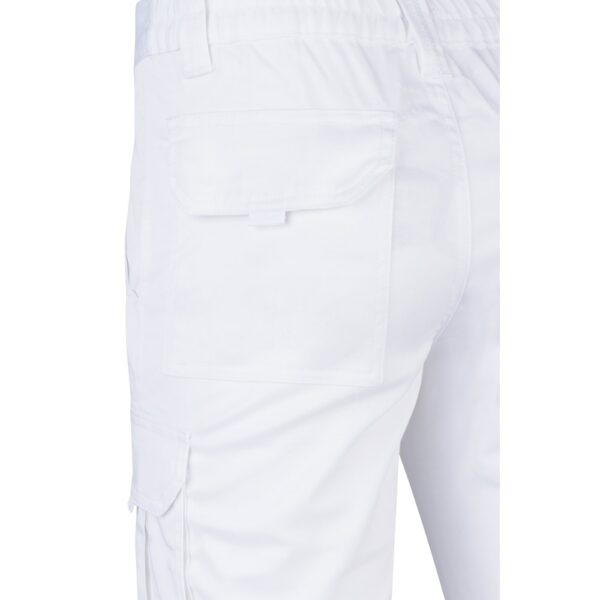 VL LUGH. Multi-pocket stretch trousers (240g/m²) in cotton (46%), EME (38%) and polyester (16%)