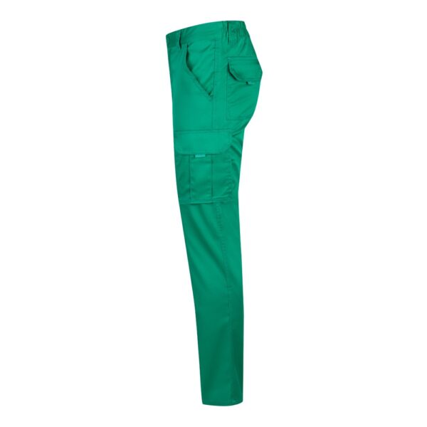 VL LUGH. Multi-pocket stretch trousers (240g/m²) in cotton (46%), EME (38%) and polyester (16%)
