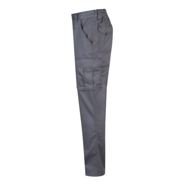 VL LUGH. Multi-pocket stretch trousers (240g/m²) in cotton (46%), EME (38%) and polyester (16%)