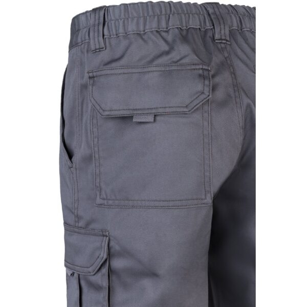 VL LUGH. Multi-pocket stretch trousers (240g/m²) in cotton (46%), EME (38%) and polyester (16%)