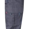 VL HYPNOS. Two-tone multi-pocket twill trousers (200g/m²), in cotton (35%) and polyester (65%)